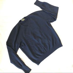 Club Room Navy Cashmere Sweater
